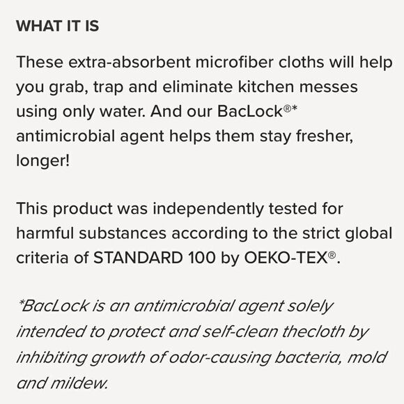 Norwex Veggie and Fruit Scrub Mitt LE and Kitchen Cloth set of 2 NWOT - Picture 11 of 15